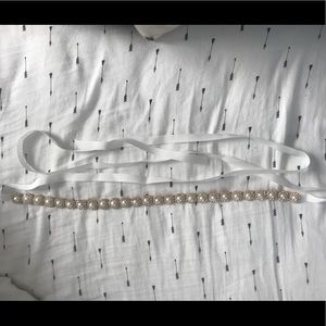 Kate Spade Pearl & Stone Belt